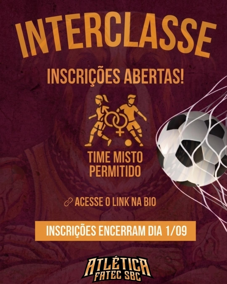 Atlética Fatec SBC - Interclasse 2026-2