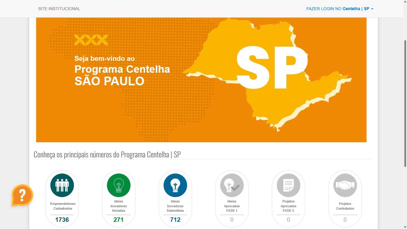 Centelha SP 2026 - Fase 1