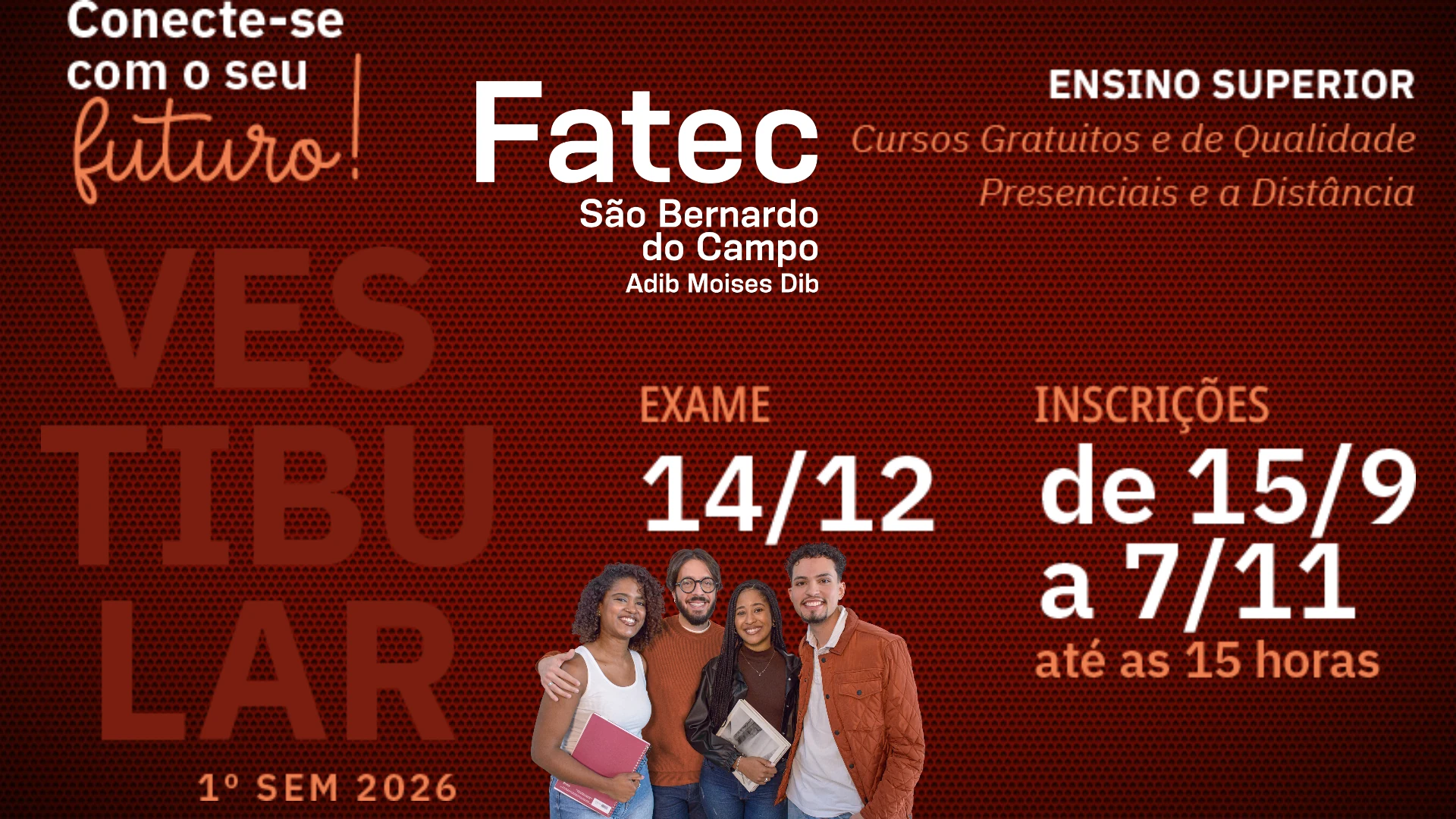 Vestibular Fatec SBC 2026 1º Semestre