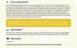 Guia de Profissões Tecnológicas Fatec