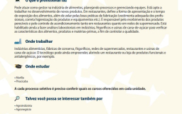 Guia de Profissões Tecnológicas Fatec