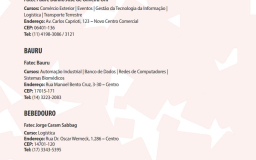 Guia de Profissões Tecnológicas Fatec