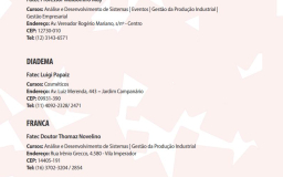 Guia de Profissões Tecnológicas Fatec