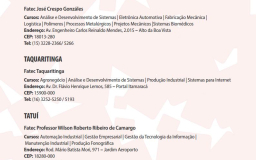 Guia de Profissões Tecnológicas Fatec