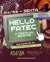 Hello Fatec SBC - Atlética Fatec SBC
